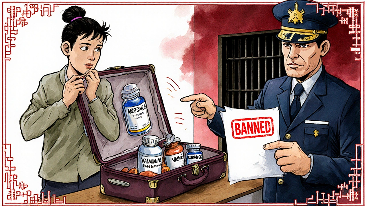 Prescription Medications Illegal in Certain Countries: Check Before You Go