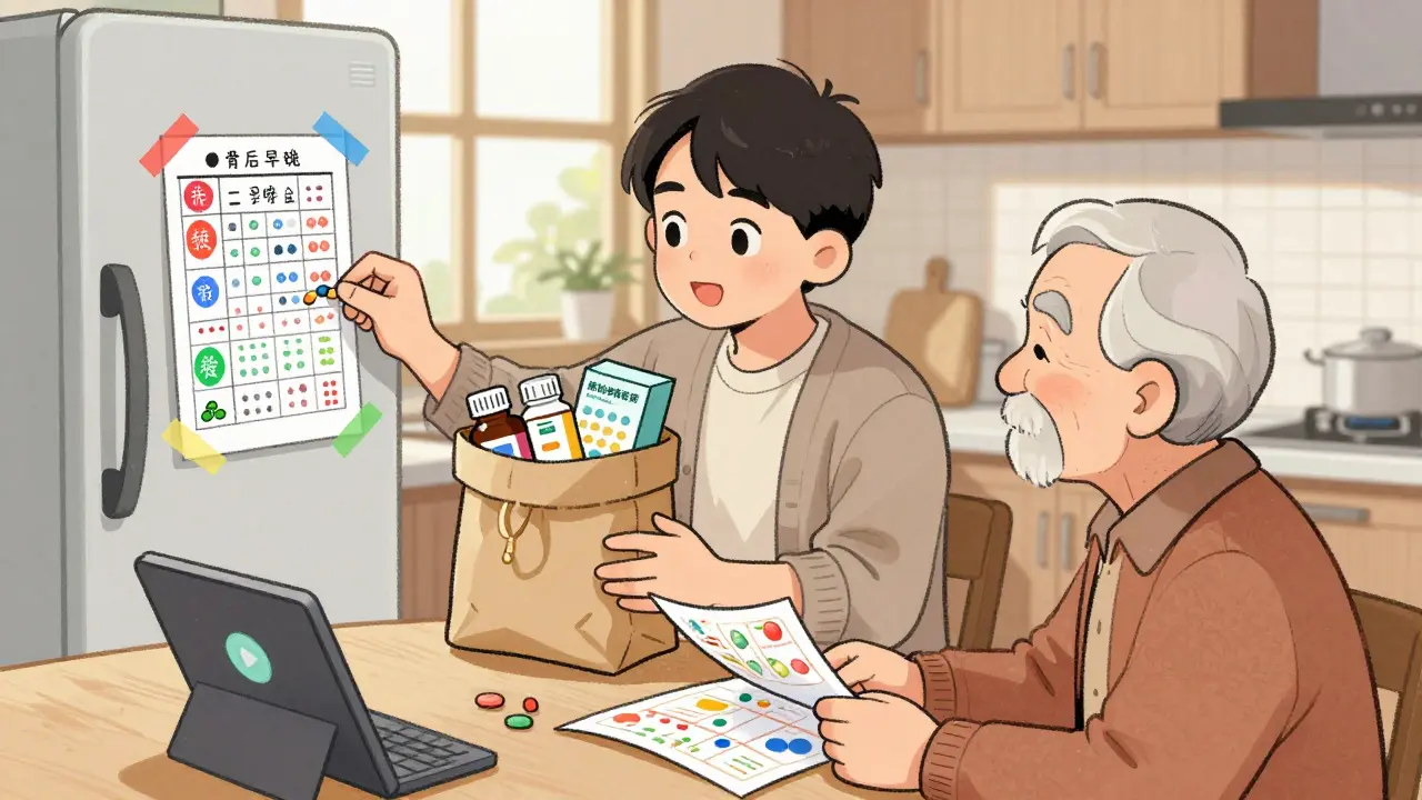 How to Organize a Medication List for Caregivers and Family