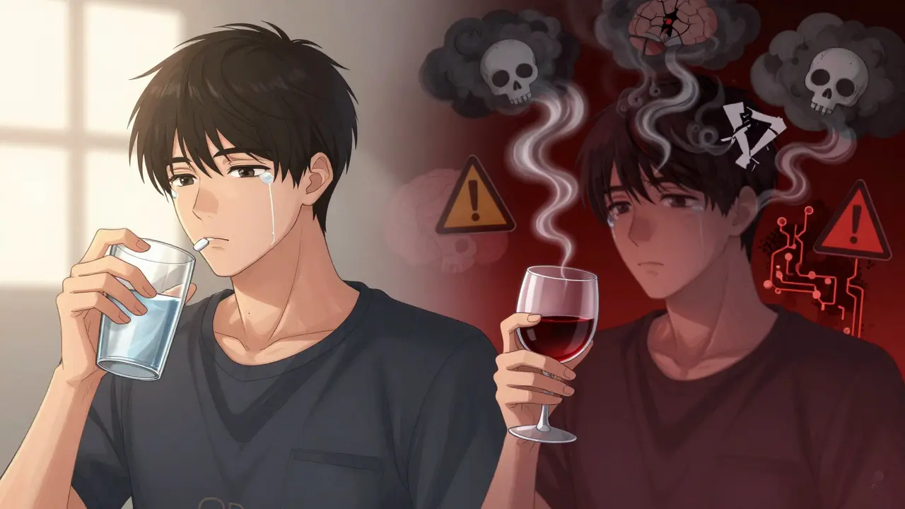 Antidepressants and Alcohol: What You Need to Know About the Dangerous Mix