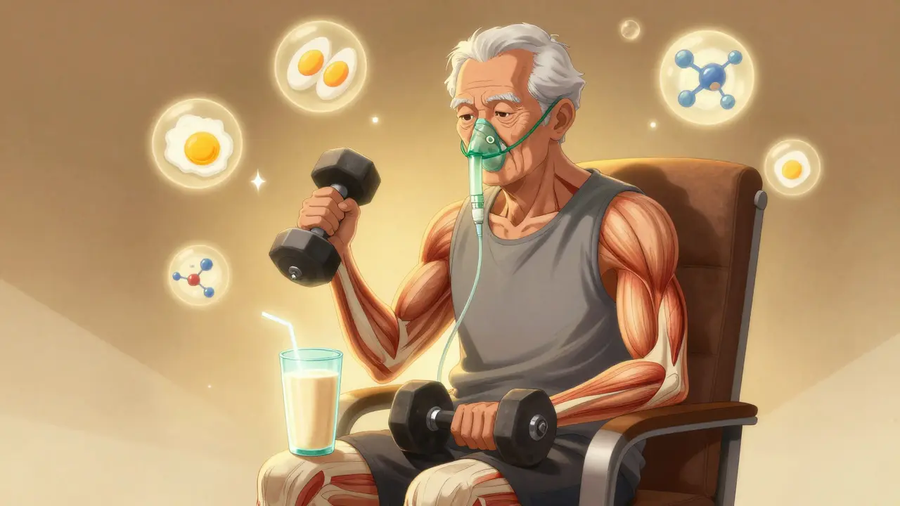 Sarcopenia in COPD: How Nutrition and Resistance Training Can Improve Strength and Survival