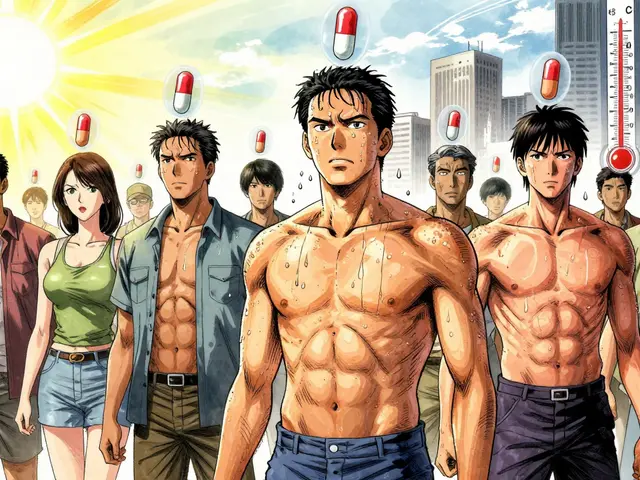 Medications That Cause Decreased Sweating and Heat Intolerance